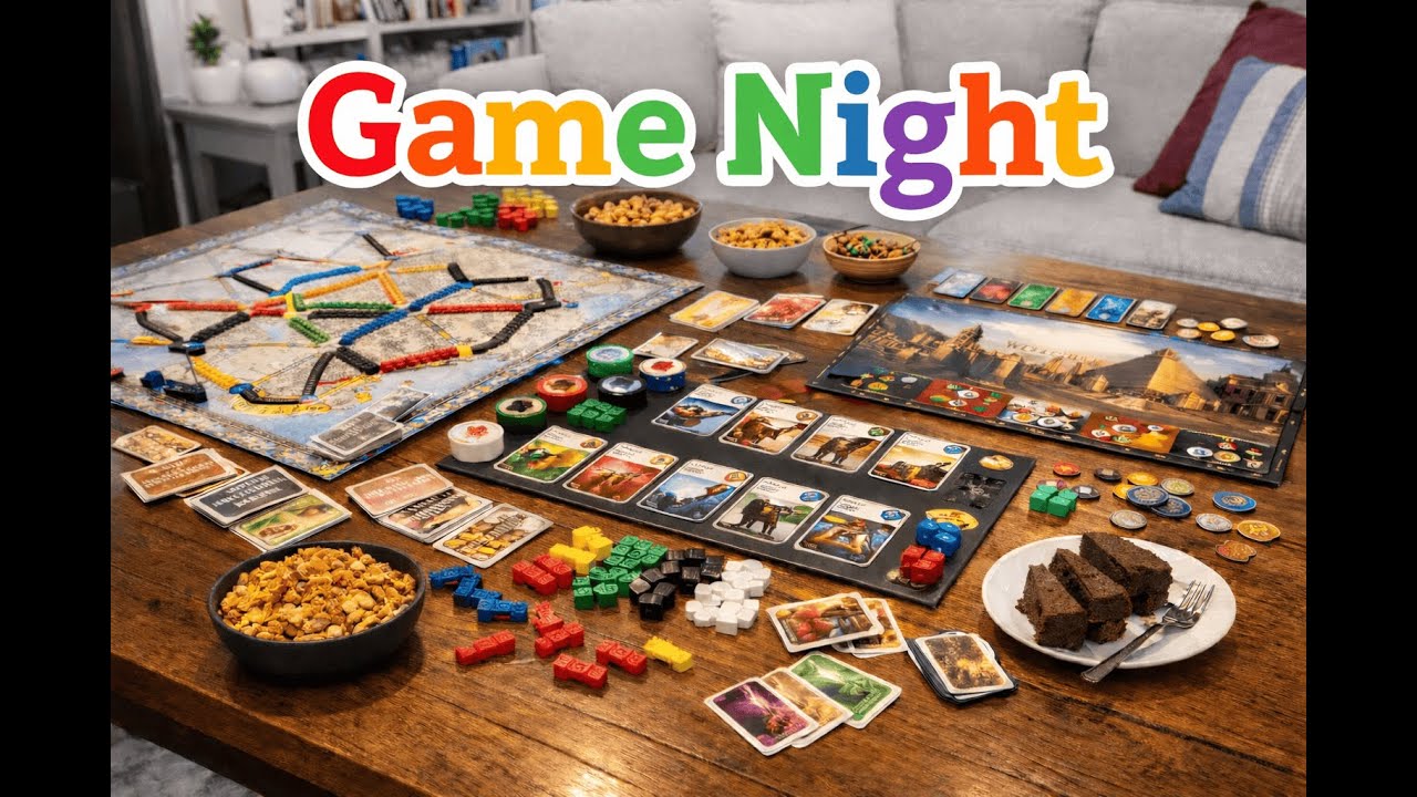 Friends, Snacks & Epic Wins: Game Night Begins