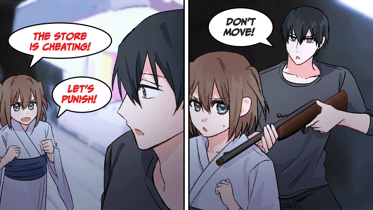 ［Manga dub] I'm ex-military and my niece got fooled at a festival so I made them understand.