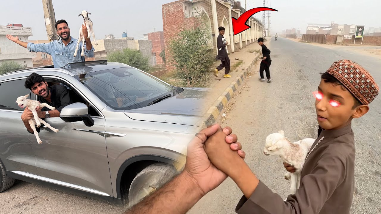 Baby Goats Ko Kahan Le K jaraiy  Hain Ye Log 😰