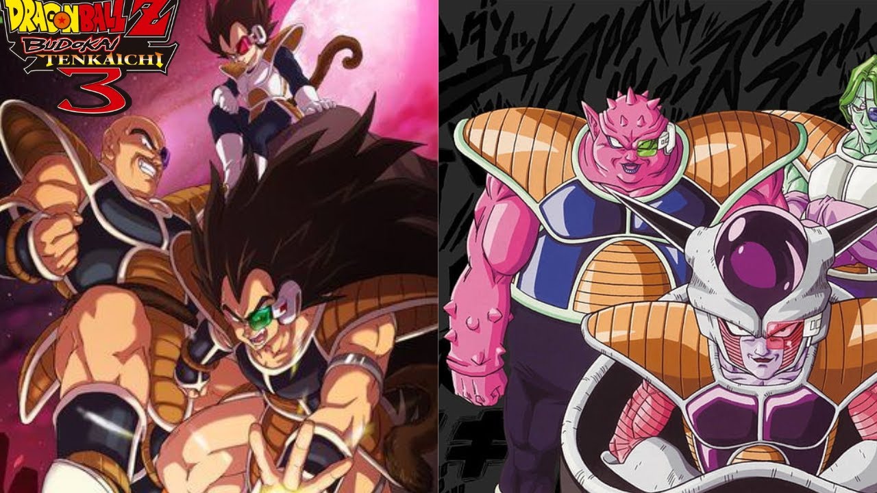 ULTIMATE DBZ BT3 - Pelotão Vegeta VS Pelotão Freezer