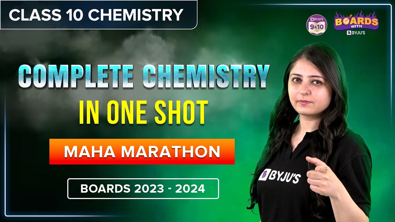 Complete Chemistry in One Shot | Maha Marathon | Class 10 Boards 2024