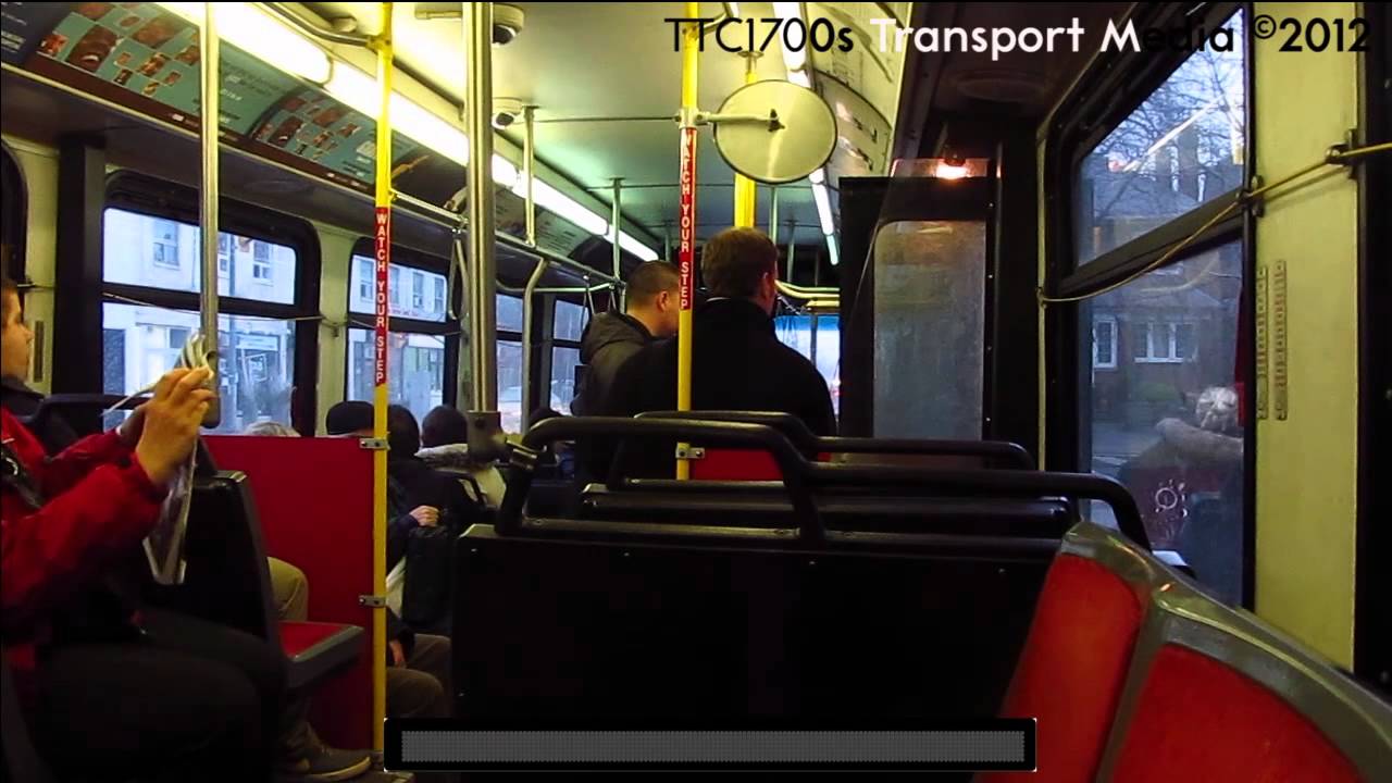 TTC - 1999 New Flyer D40LF 73xx on 26 Dupont - AA Test Video