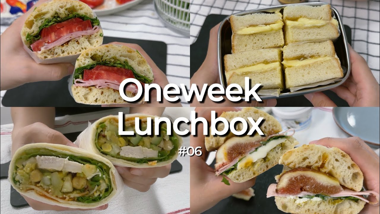 [OneWeek Lunchbox #6] 직장인도시락 싸주는 일주일 도시락브이로그