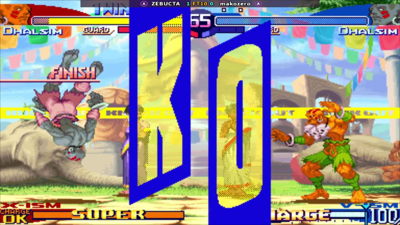 Street Fighter Alpha 3 ZEBUCTA (BR) Vs makozero (CA) || Play Date 17 Dec 25