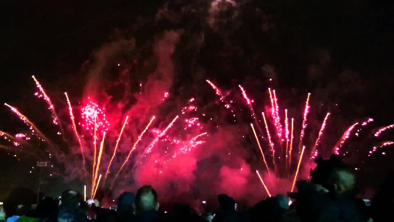 Bonfire & Firework at Racecourse Wolverhampton 5th Now 2015