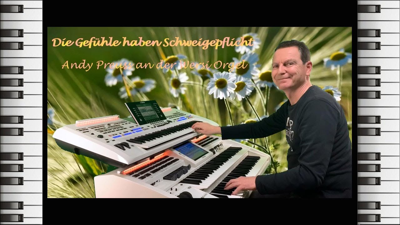 Die Gefühle haben Schweigepflicht 🌹 Andy Preuss an der Wersi Orgel - Instrumental Cover