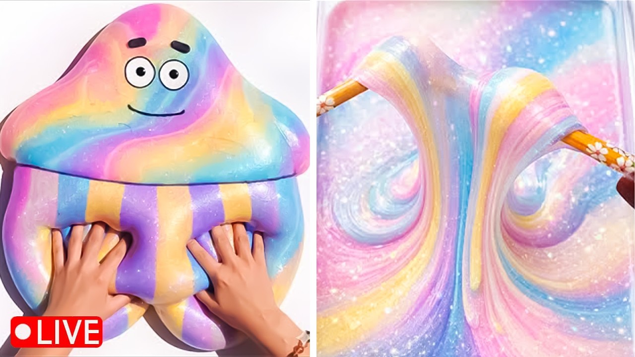 12 Hour Relaxing Slime ASMR | Satisfying and Relaxing Slime Sounds