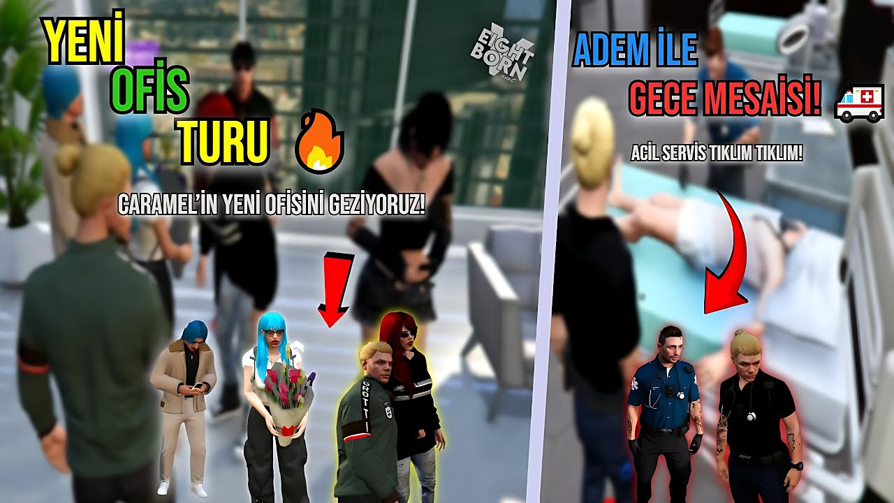Yeni Ofis Turu ? - Acil Gece Mesaisi ! |EightbornV Next|Doktor Bünyamin 149