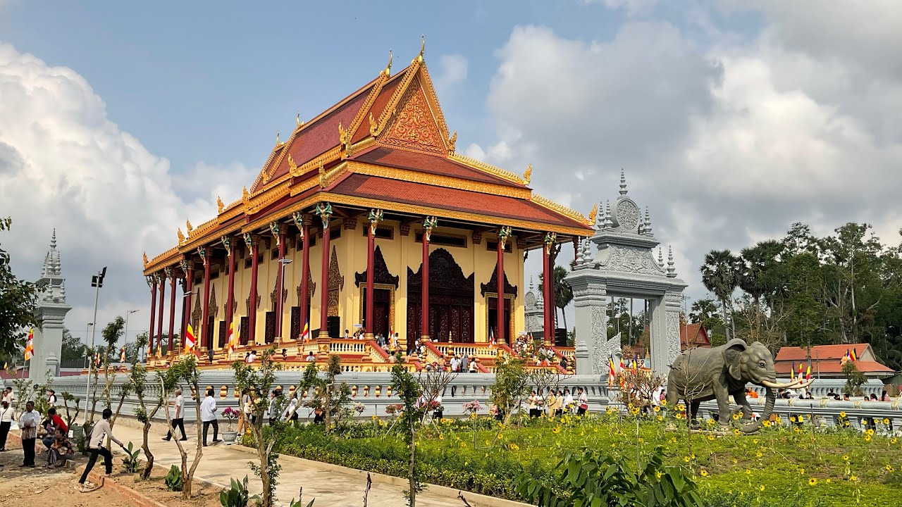 Lễ Khánh thành Chánh Điện HVPG Nam Tông Khmer Ô Môn - TP.Cần Thơ