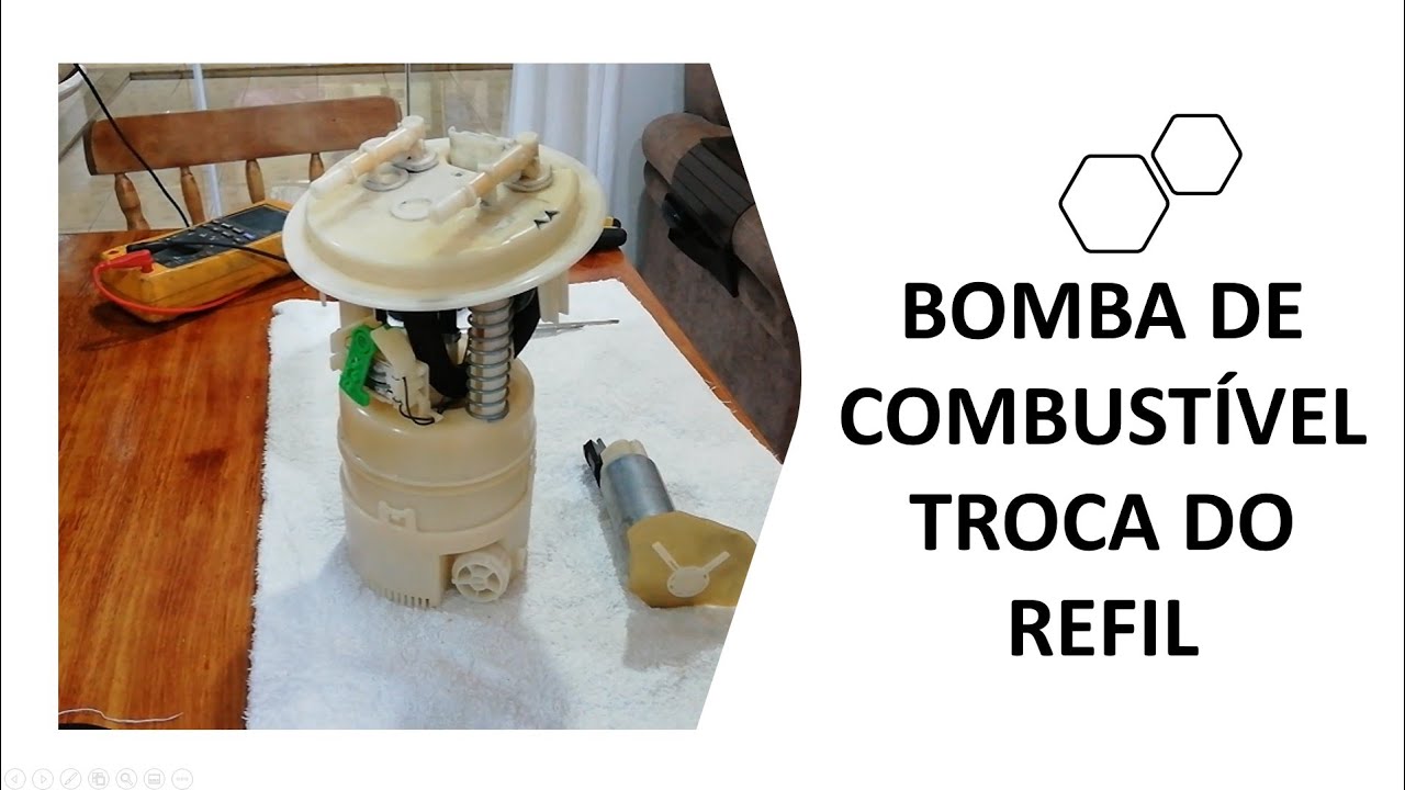 Troca do refil da bomba de gasolina do peugeot