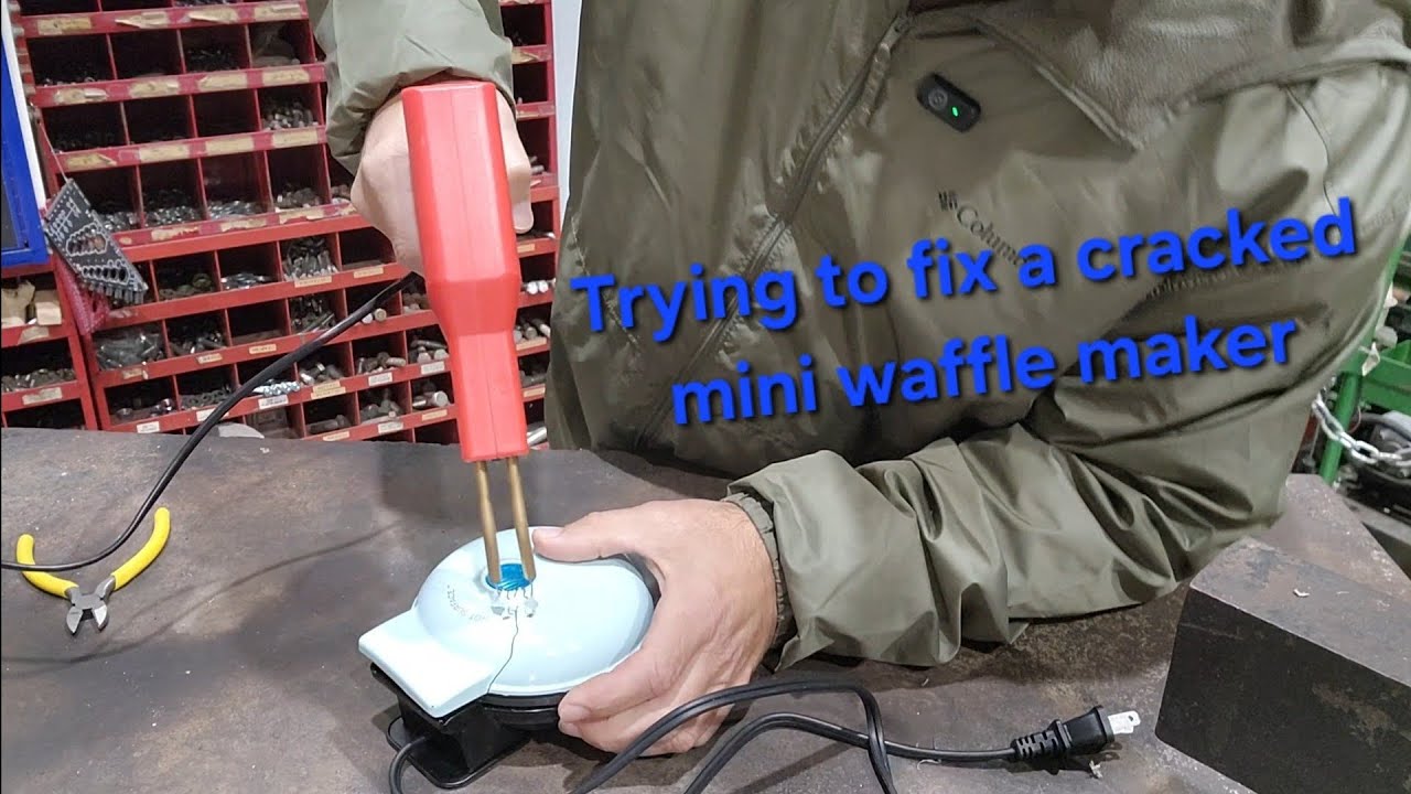 Ремонт мини-вафельницы... Просто чтобы проверить, возможно ли это сделать.