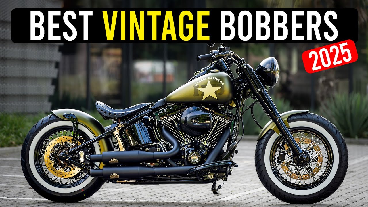 10 лучших винтажных мотоциклов Bobber 2025 года