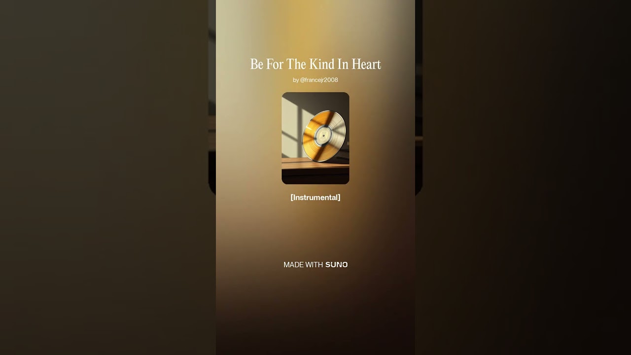 Floyd France Jr. - Be For The Kind In Heart