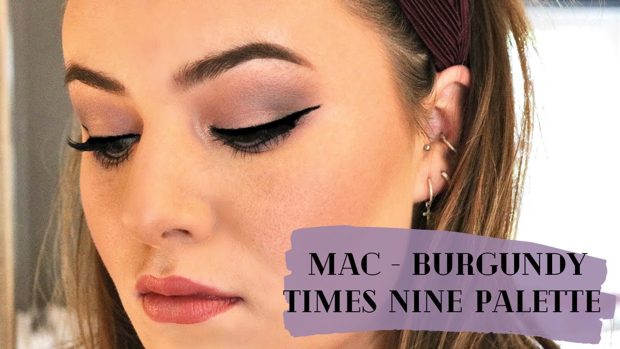 MAC BURGUNDY TIMES NINE PALETTE