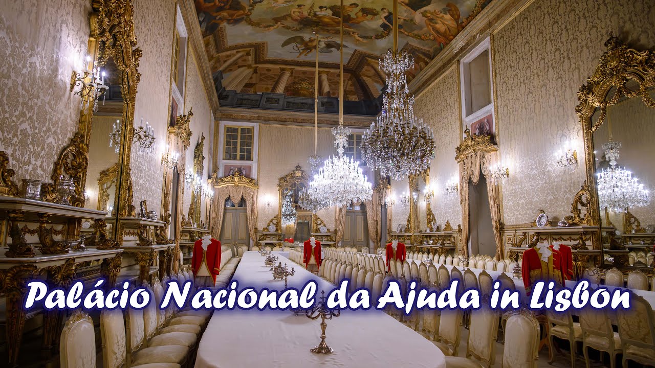 Pal&aacute;cio Nacional da Ajuda in Lisbon