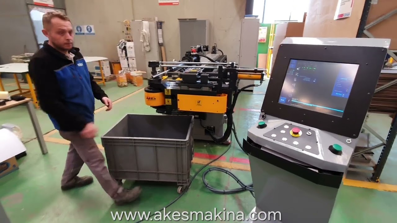 CNC32-4A-B1 Boru Profil Bükme Makinası / Tube Bending Machine with 4 axes Servo