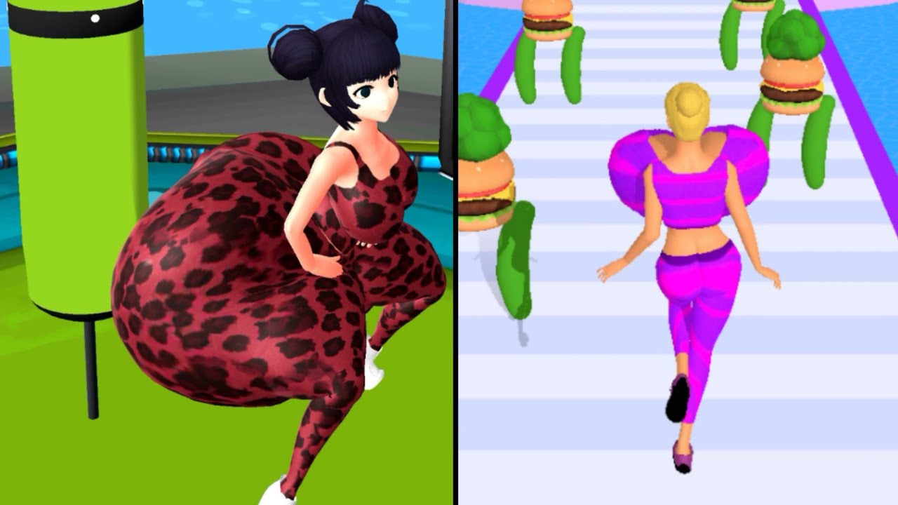 Forward vs Reverse Gaming in Belly Clash & Boobsy Race 3D | All Levels Gameplay