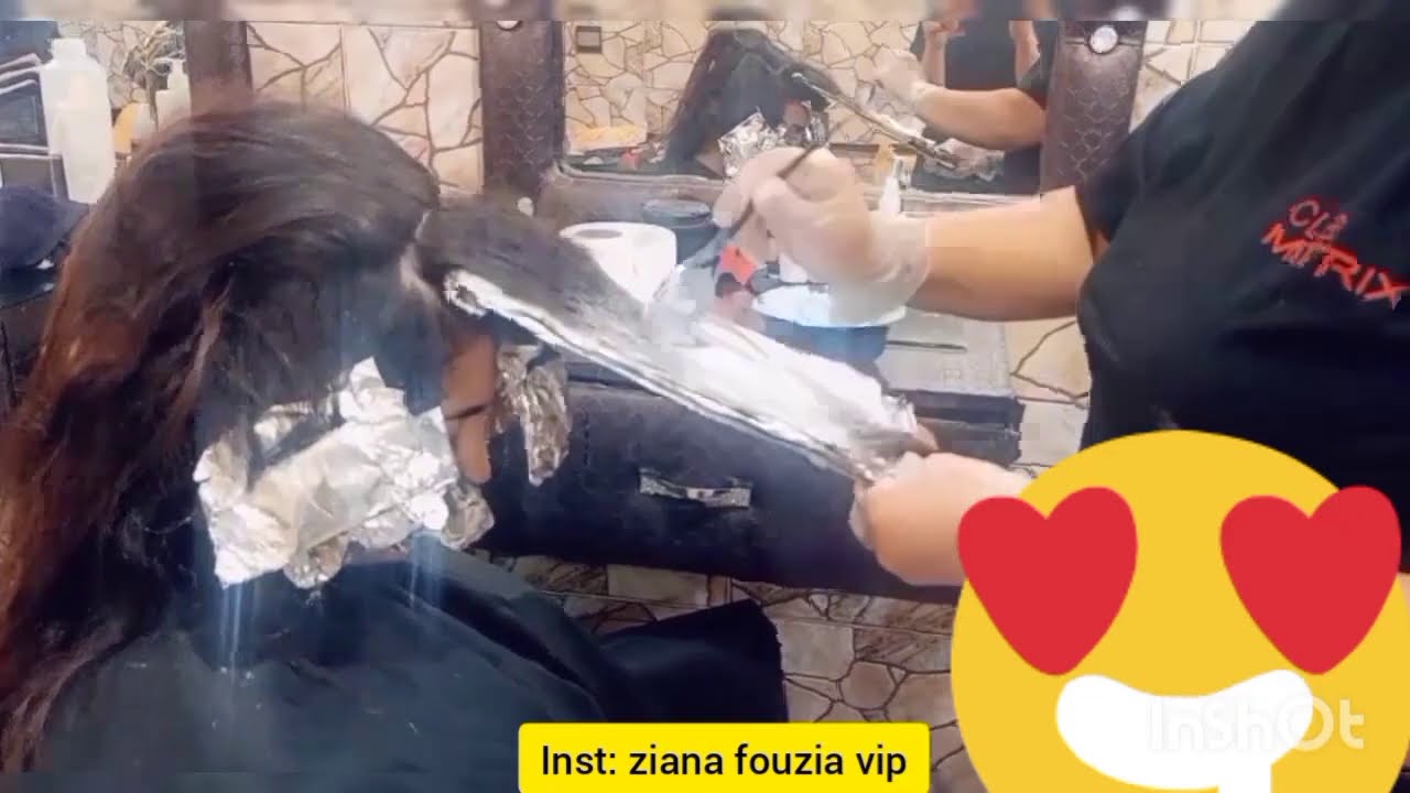 طريقه عمل البلياج والصباغه بطريقه احترافيه 💇💇💇💇 balayj tres chic