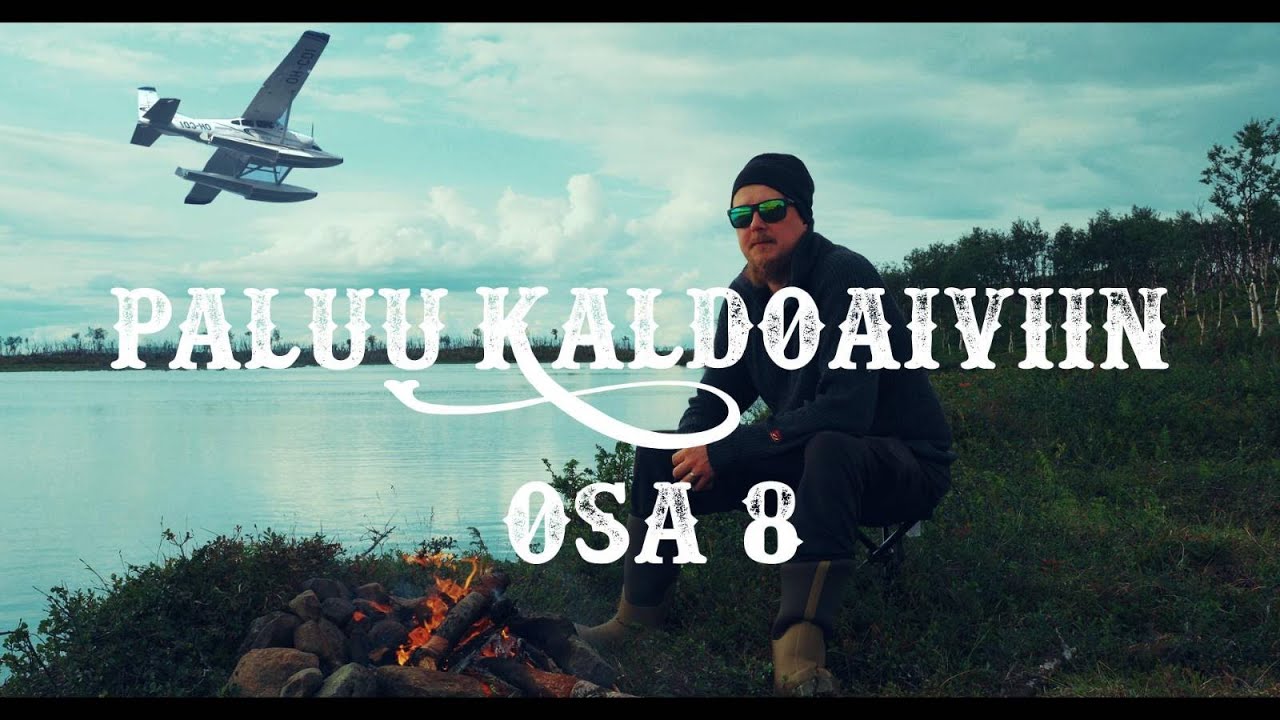 Kolme viikkoa yksin erämaassa - Kaldoaivi - retkeily ja kalastus osa 8