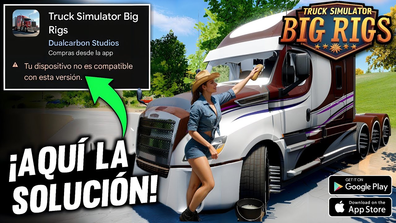 ¡Por ESO no te deja jugar! 😱 La VERDADERA Solución al Error de Truck Simulator Big Rigs