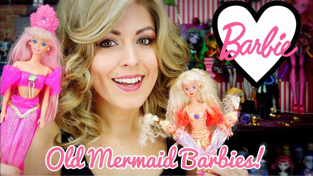 Throwback MERMAID BARBIES! What are their names?