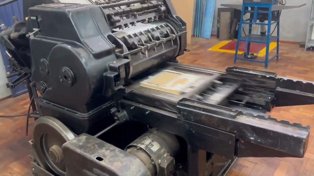 301 Corte Vinco cilindrica Automática Heidelberg Mod KSB, Maquina esta na Região Sul, Forma