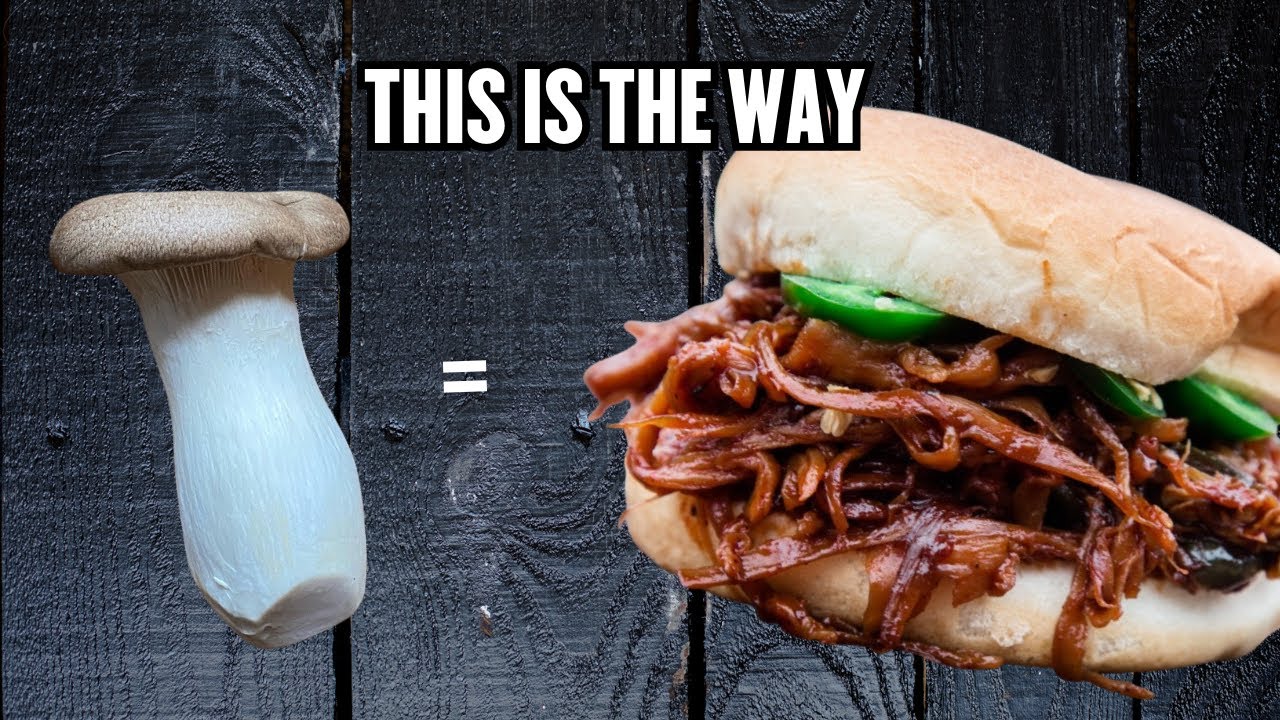 World Famous BBQ Pulled Mushroom Sandwich 2.0 (Vegan Pulled 
