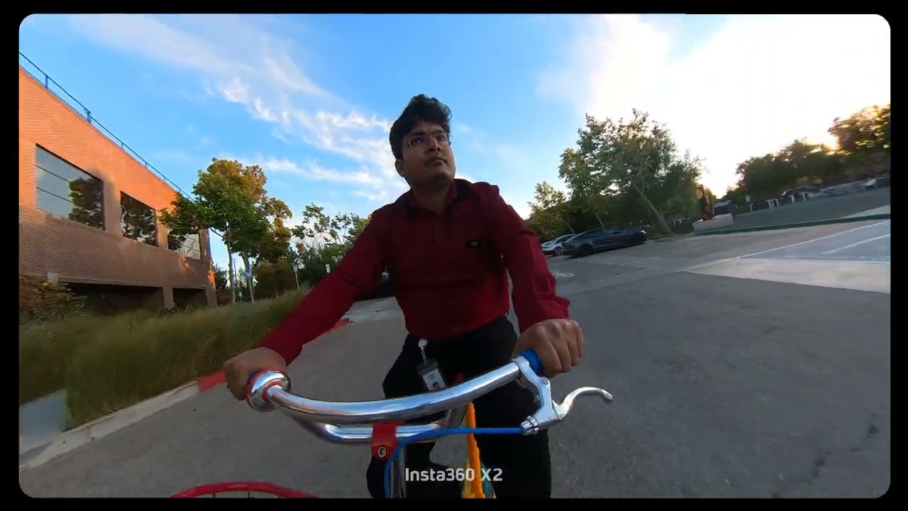 Biking from Mountain View, Google Bay View to Sunnyvale