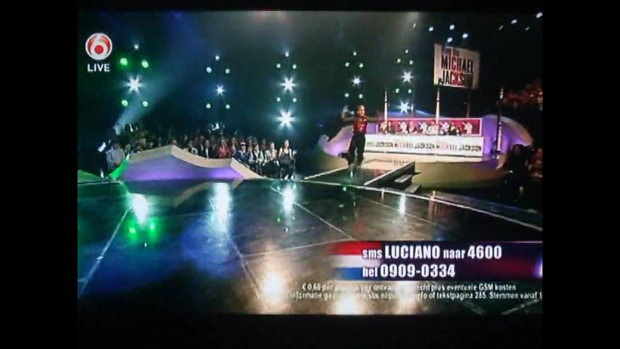 Move Like Michael Jackson Finale: Luciano 01-05-2010