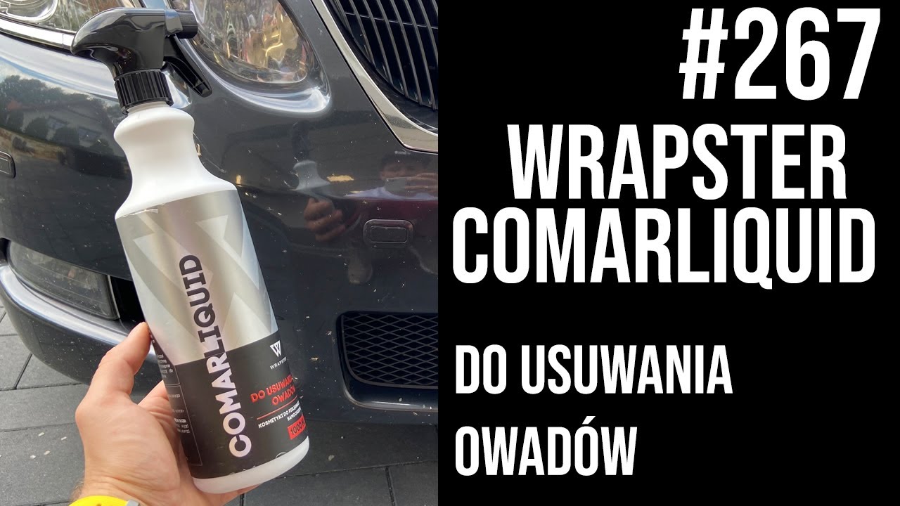 #267 @WrapsterPolska - COMAR LIQUID | środek do usuwania owad&oacute;w | Recenzja | #detailinglife