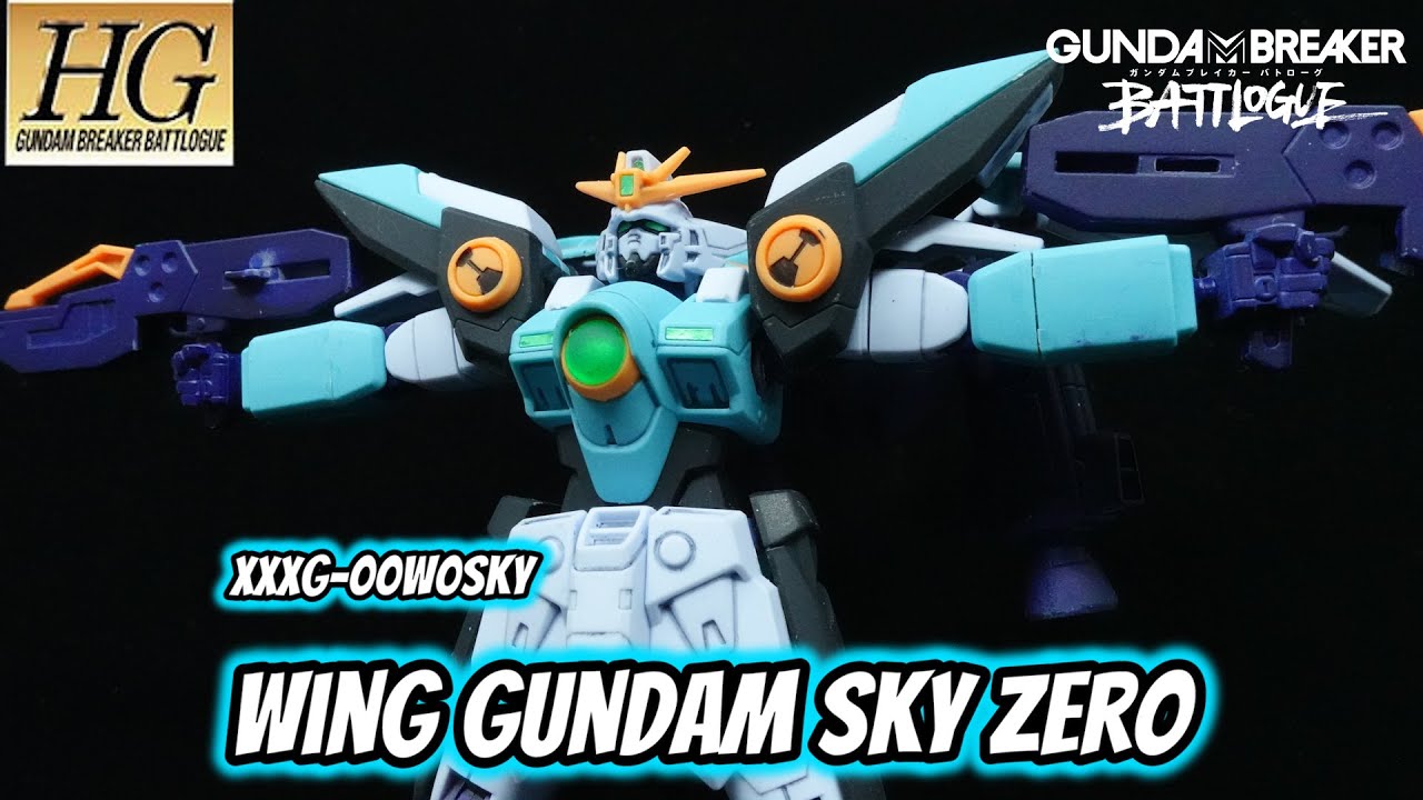 HG Wing Gundam Sky Zero Review | Gundam Breaker Battlogue