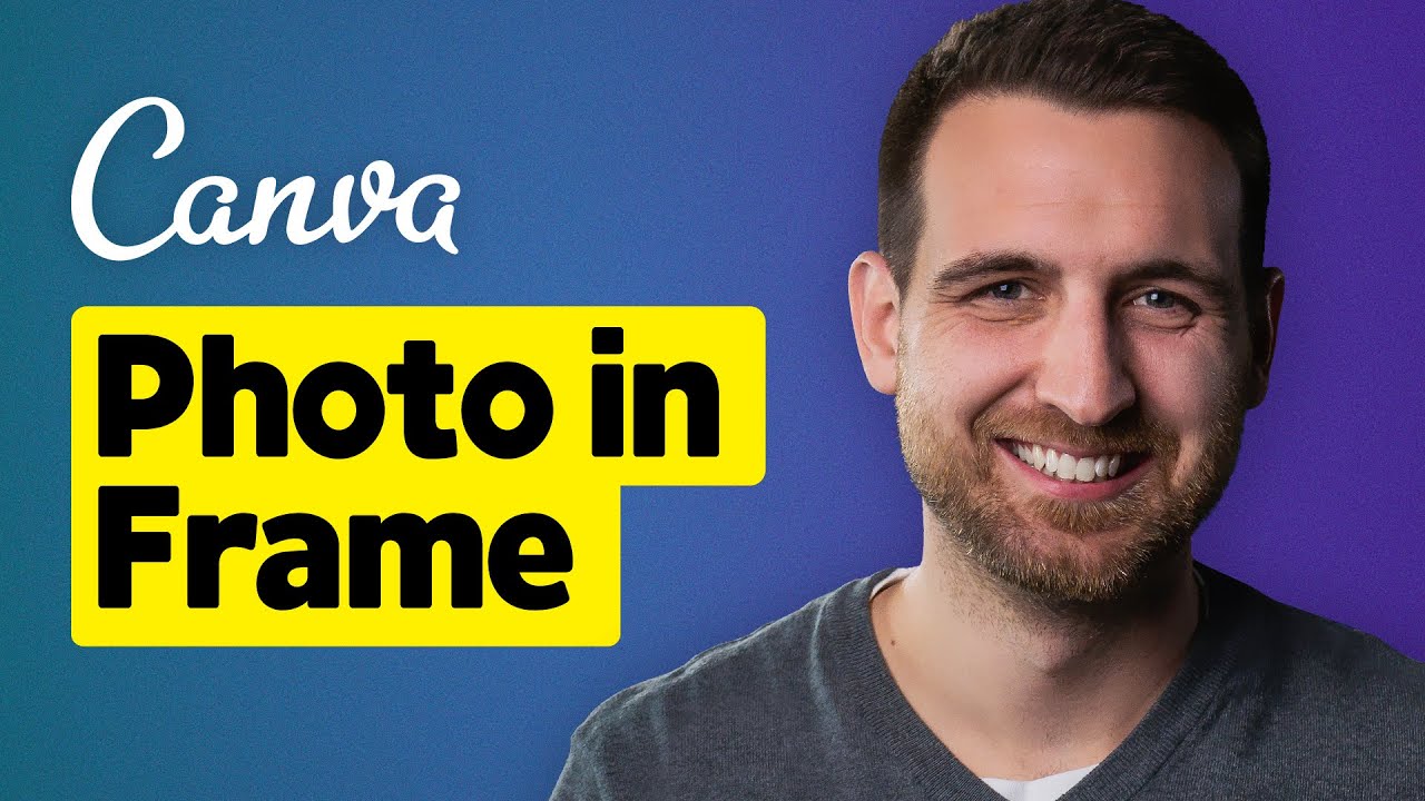 Как добавить фотографии в рамки в Canva