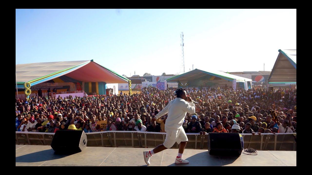 Rayvanny in Mbeya Nane nane Day
