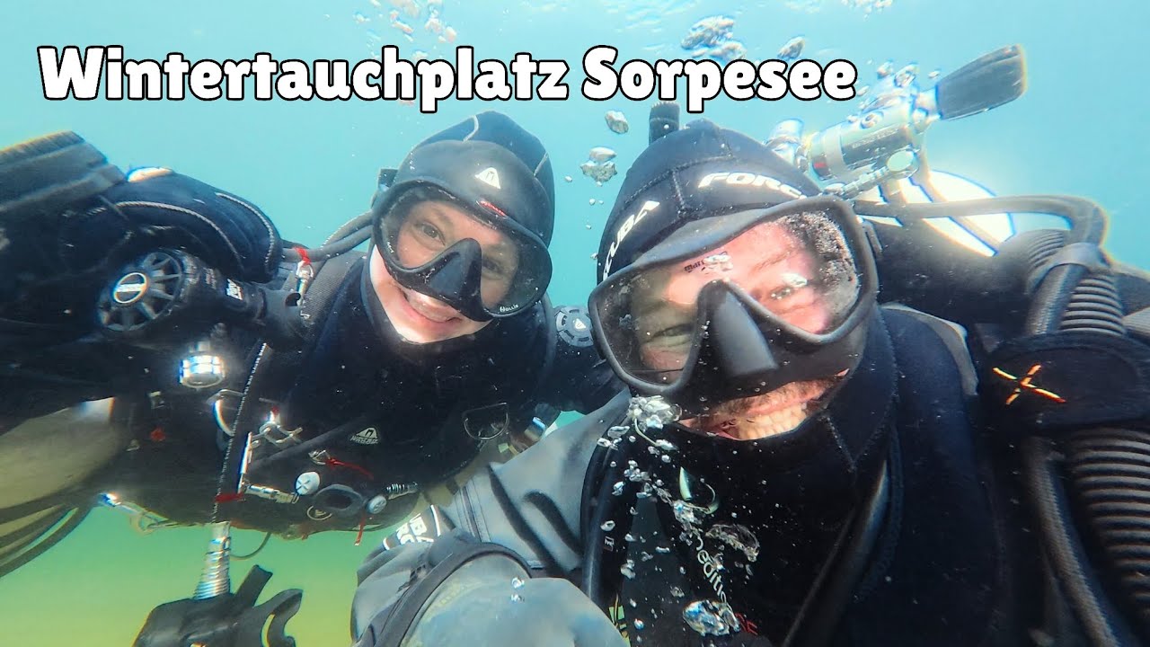 Wintertauchplatz Sorpesee 