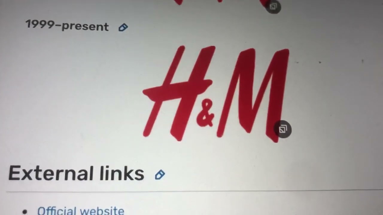 Logo history H&M 1041