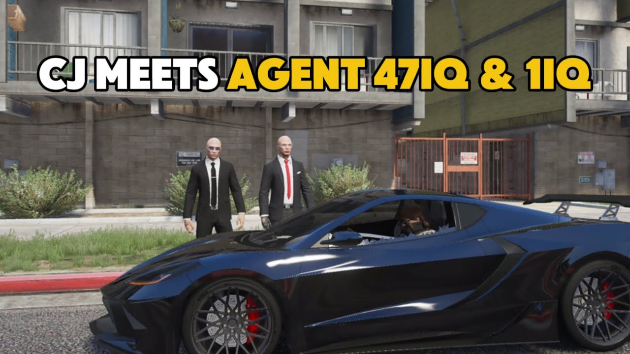 CJ meets Agent 47IQ and 1IQ | NoPixel GTA Roleplay