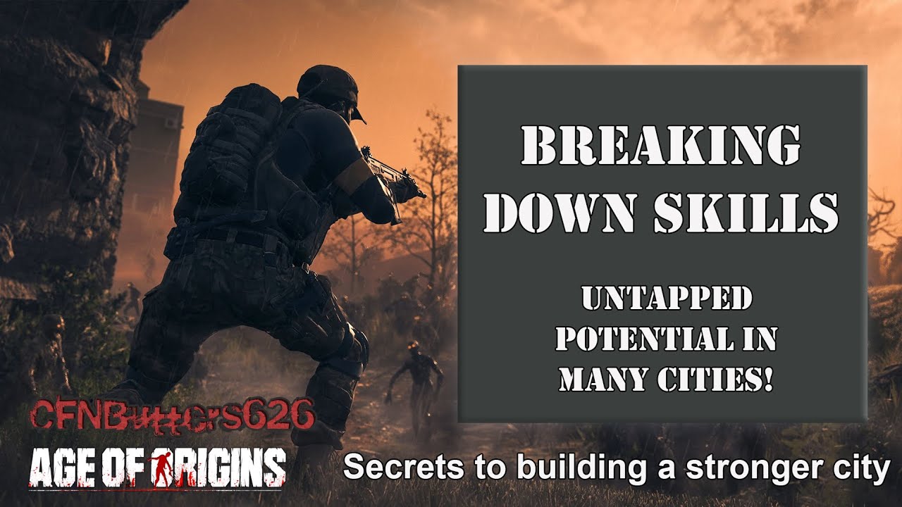 Officer Skills: You may be sitting on a gold mine! - Age of Z Origins