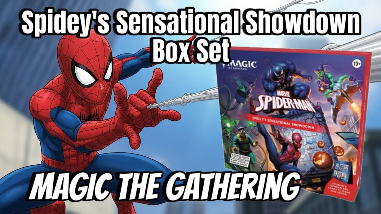 MTG Spider-Man | Сенсационная битва Спайди | Распаковка