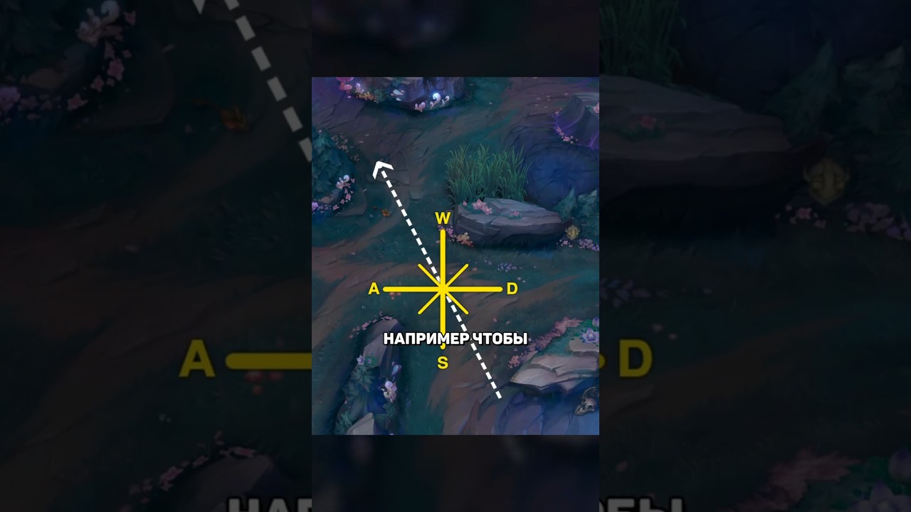 ➕ WASD управление в Лиге Легенд