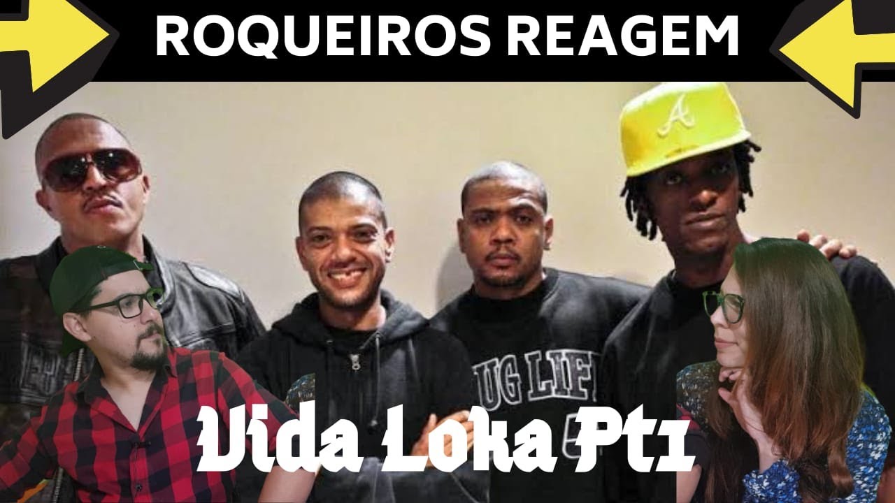Rockeiros reagem a Vida Loka parte 1 - Racionais MC's - Respetáculo Vida Sem Trilhos react VST