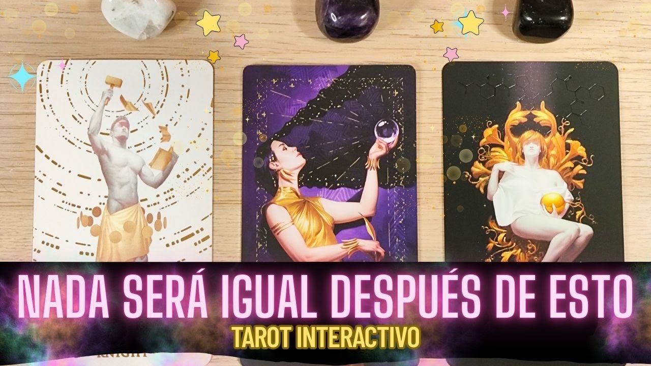 Cuando veas esto sabrás que el destino está girando 🛞 Tarot Interactivo