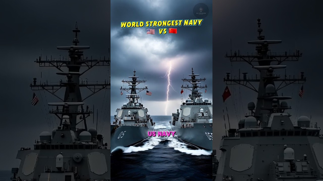 China's Navy vs U.S. Navy &mdash; Who Really Rules the Seas?
