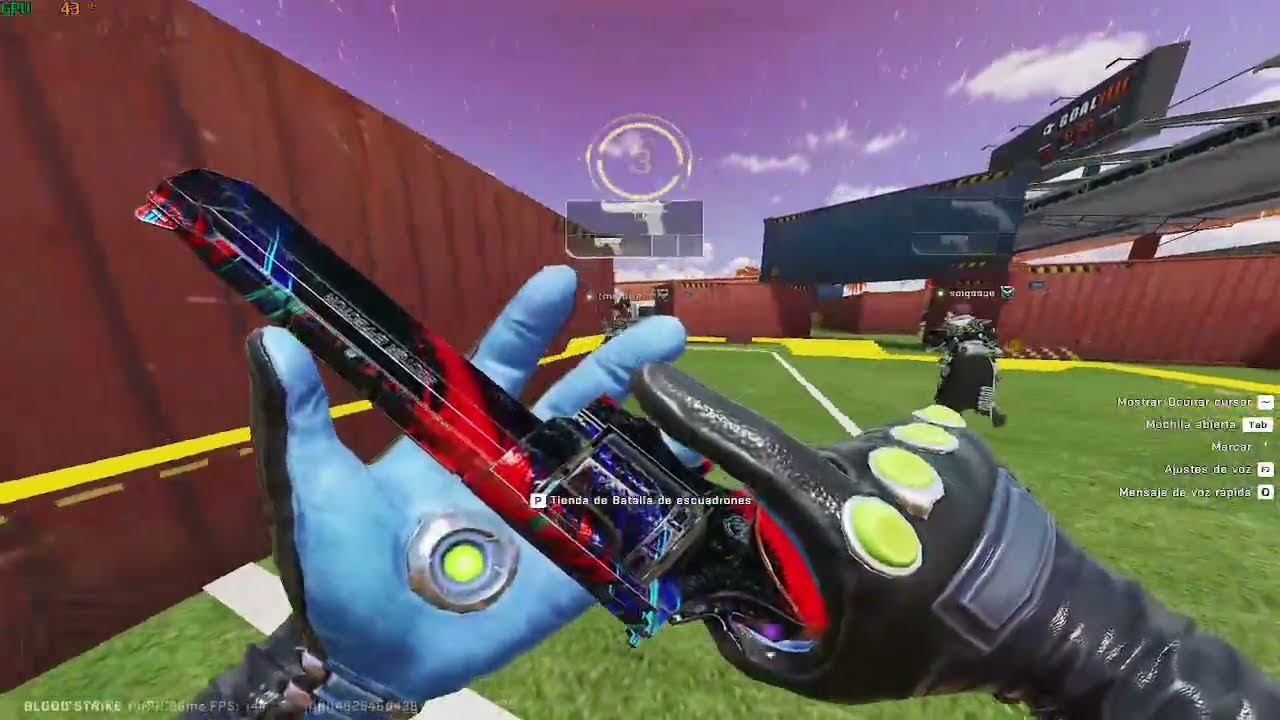 Bloodstrike Probando armas y practicando!