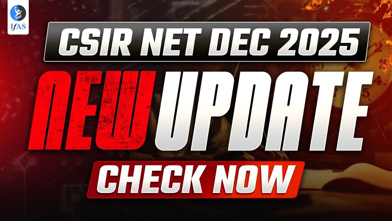 CSIR NET Chemistry Final Answer Key Dec 2025 Released - Check Now!
