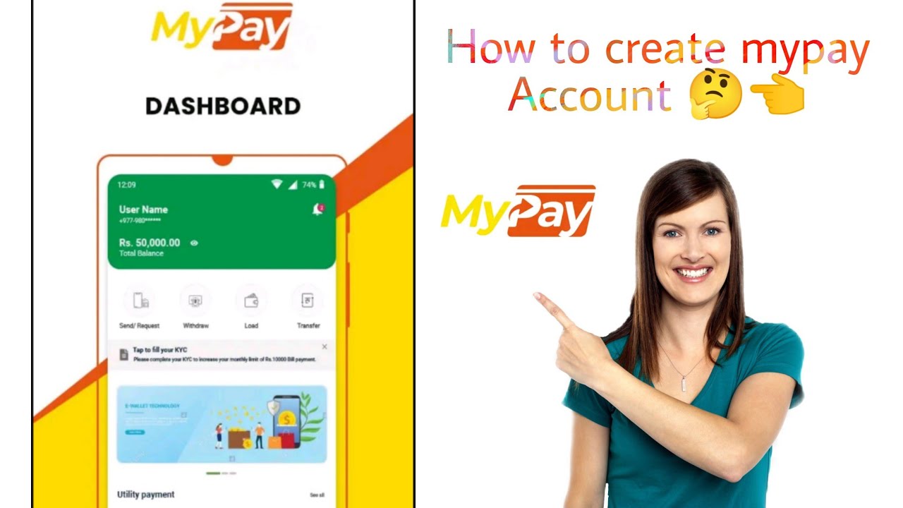 How  To Create Mypay Account