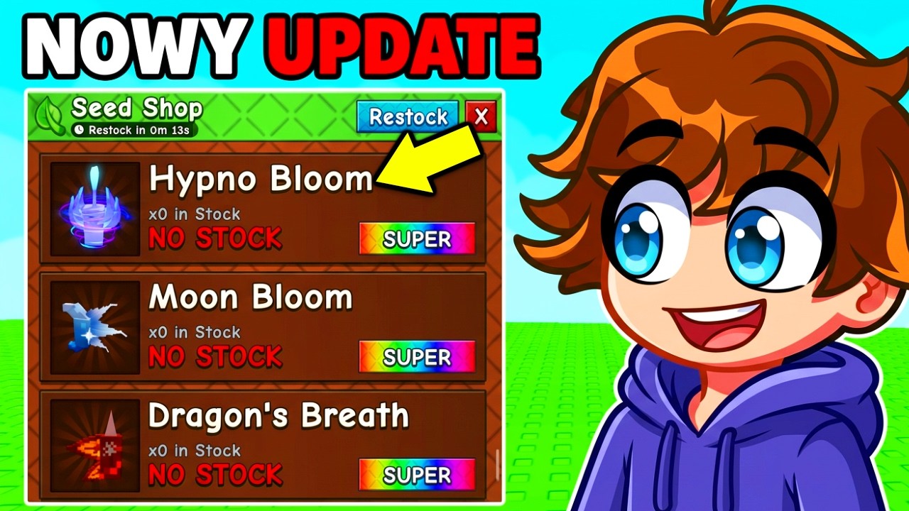 MAMY TO! NOWY NAJWIĘKSZY UPDATE w GROW a GARDEN 2