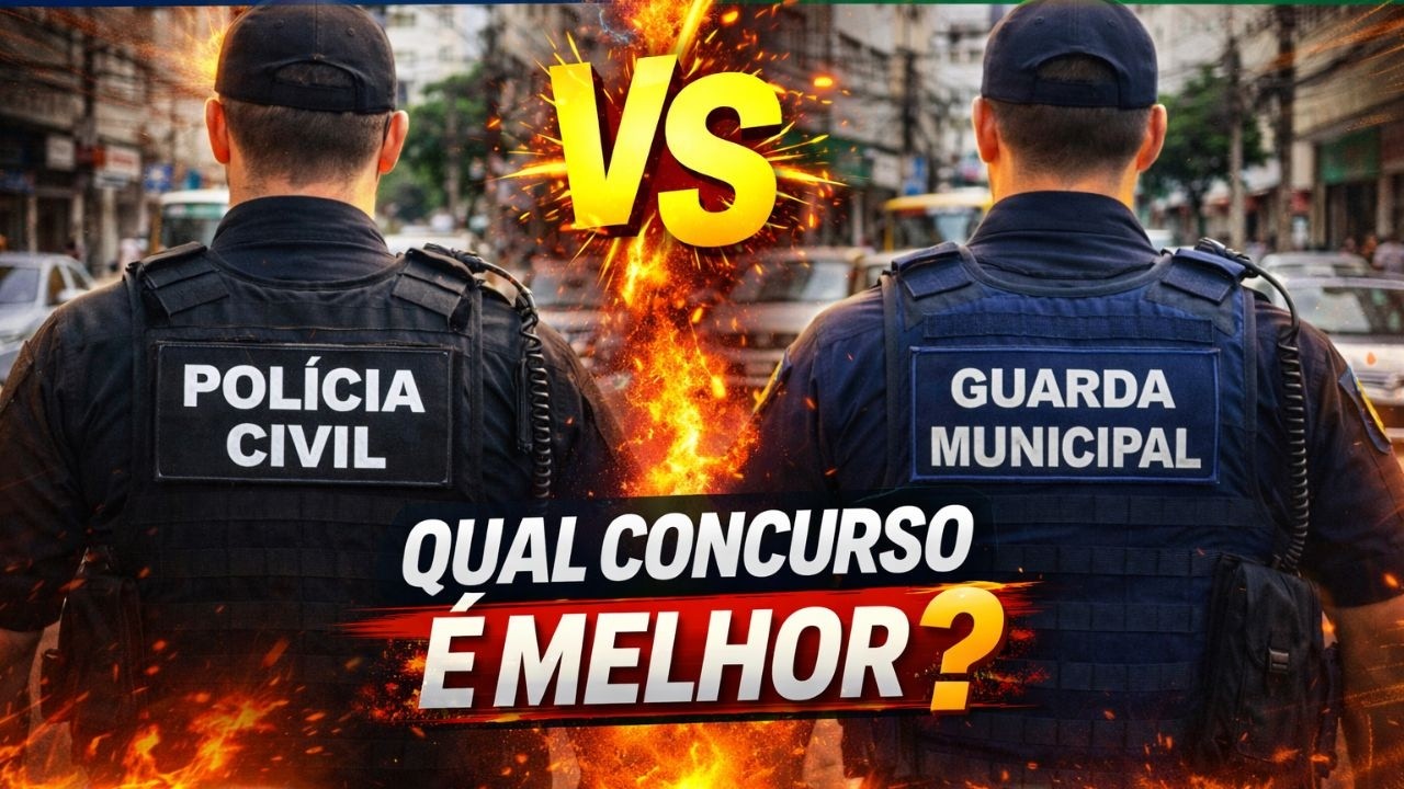 Concurso PCPE 2026 vs GCMs: Onde focar para GARANTIR sua aprovação este ano!