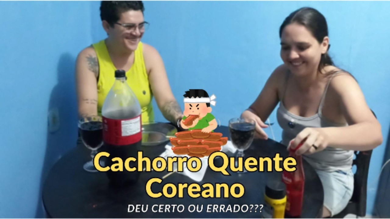 👉 A GENTE TENTOU O CACHORRO QUENTE COREANO…