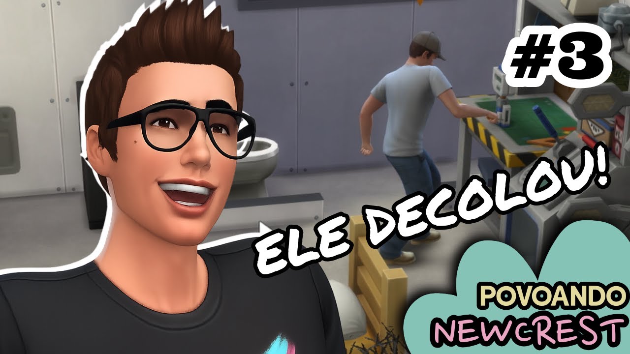 Um episódio de PURA EVOLUÇÃO!!! | Povoando Newcrest | The Sims 4 - Ep.3