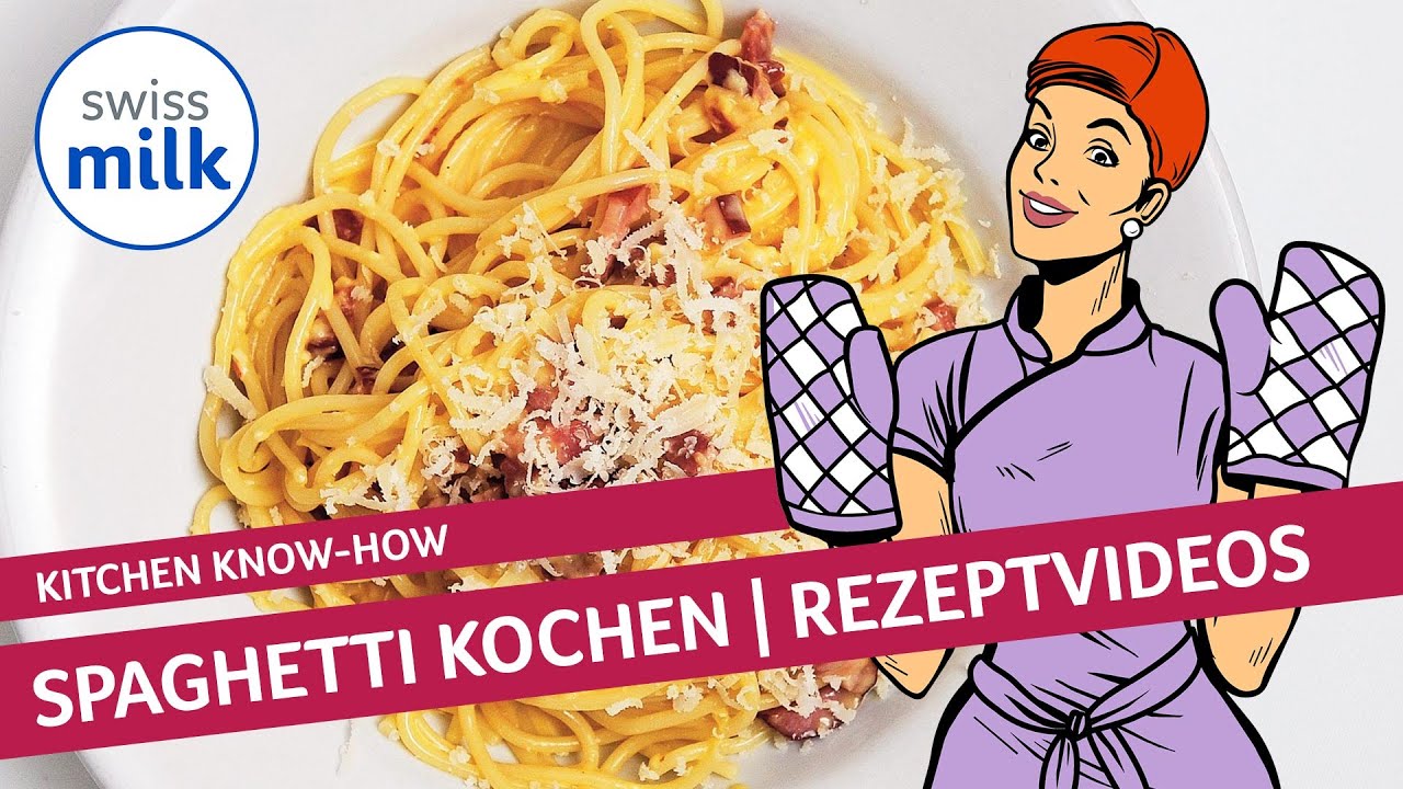 Metas Classics: Wie kann man Spaghetti Carbonara selber machen? | Rezeptvideo | Swissmilk (2013)